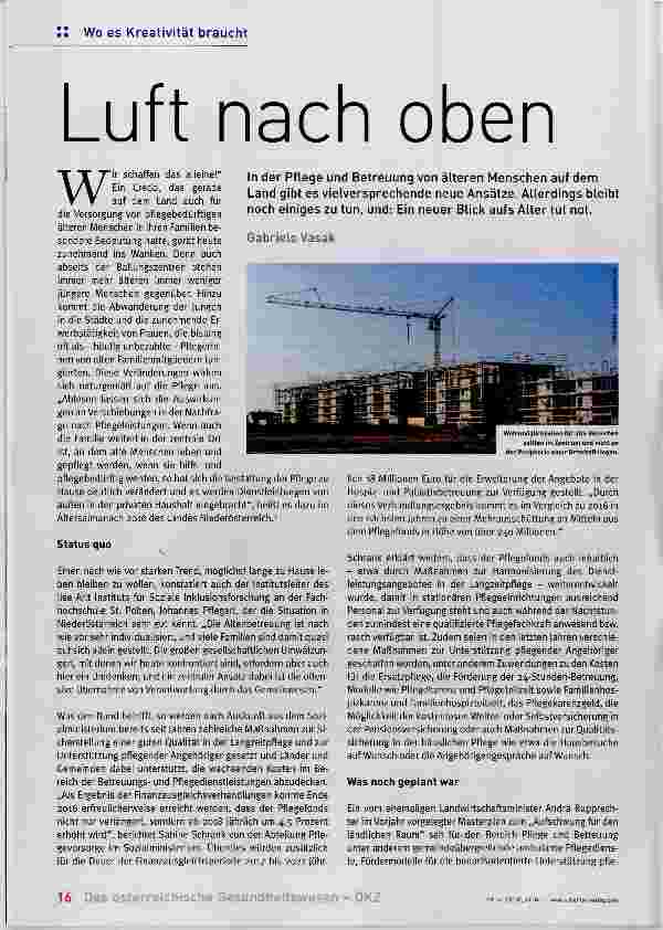 Vorschauseite 1: Luft nach oben