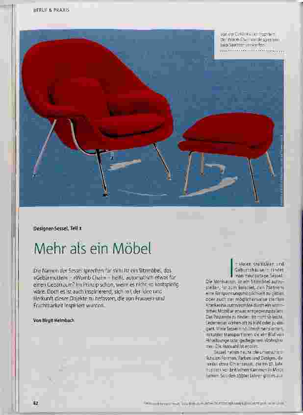 Vorschauseite 1: Mehr als ein Möbel