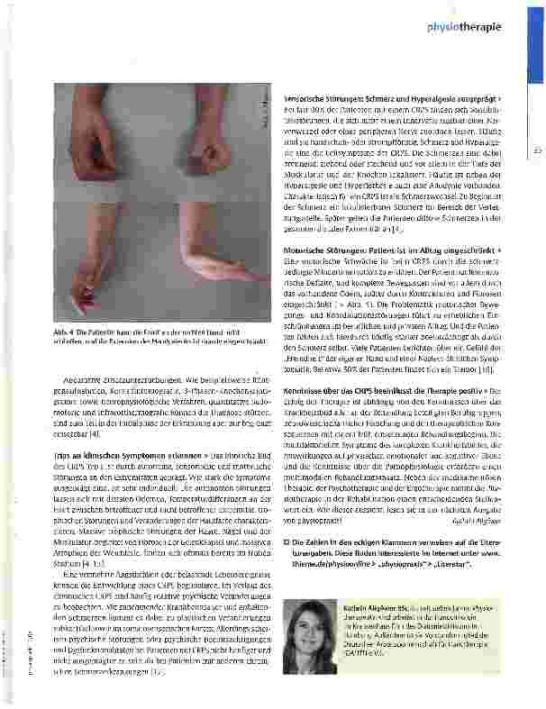 Vorschauseite 4: Neues Wissen prägt die Therapie