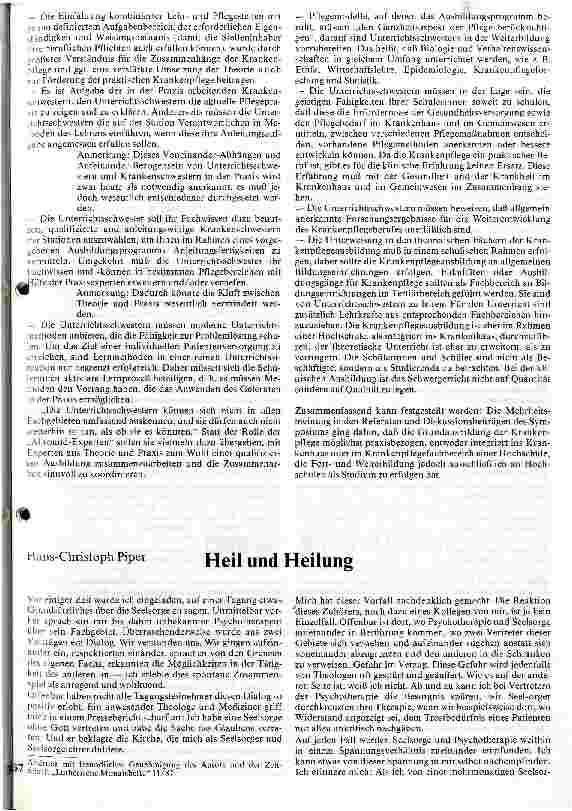 Vorschauseite 4: Wandel im Gesundheitswesen und in der Krankenpflegeausbildung im 21. Jahrhundert