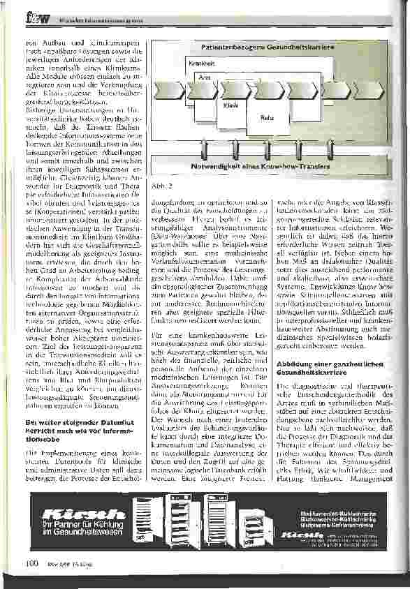 Vorschauseite 3: Klinisches Informationsmanagement zwischen virtueller Realität und mittelalterlichem Burgendenken