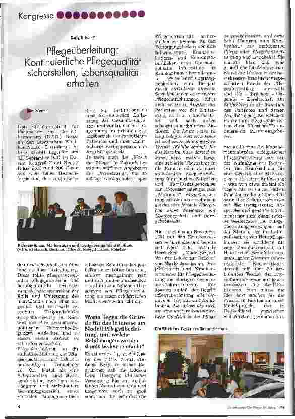 Vorschauseite 1: Pflegeüberleitung: Kontinuierliche Pflegequalität sicherstellen, Lebensqualität erhalten