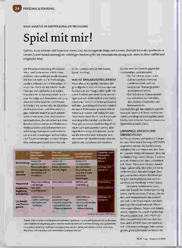 Vorschauseite 1: Spiel mit mir!