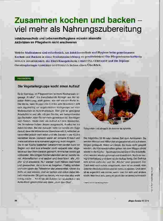 Vorschauseite 1: Zusammen kochen und backen viel mehr als Nahrungszubereitung