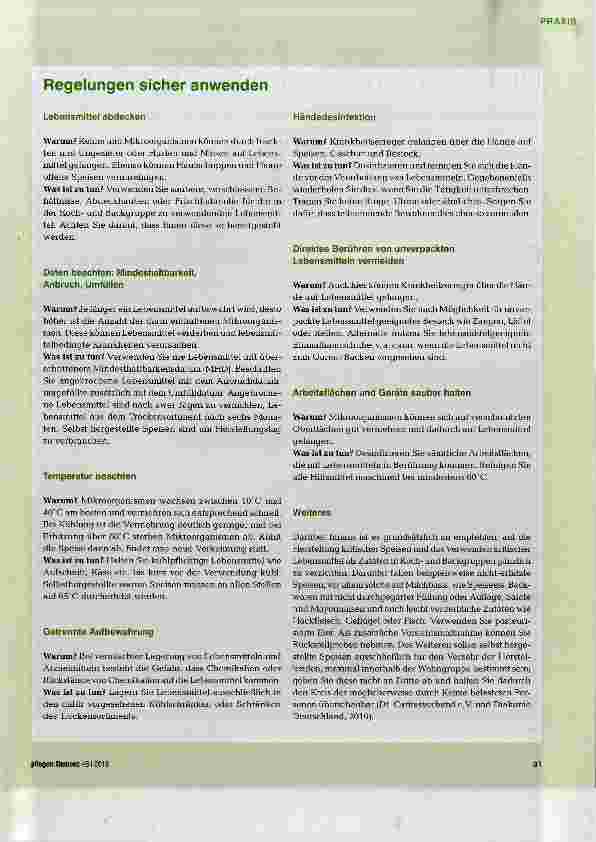 Vorschauseite 6: Zusammen kochen und backen viel mehr als Nahrungszubereitung