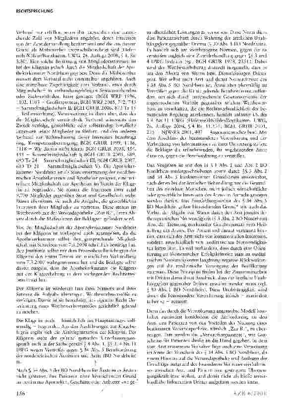 Vorschauseite 2: Kooperation zwischen Ärzten und Versandapotheke