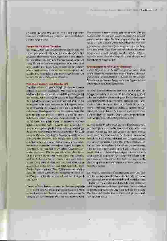 Vorschauseite 2: Kurse in der Seniorenresidenz