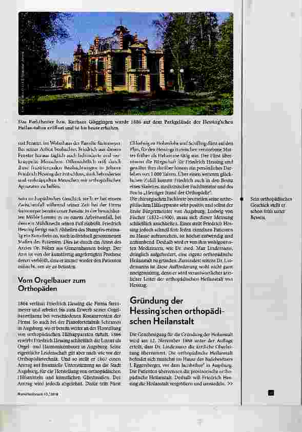 Vorschauseite 2: Ritter Johann Friedrich von Hessing