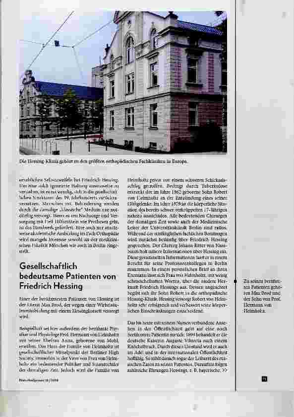 Vorschauseite 4: Ritter Johann Friedrich von Hessing