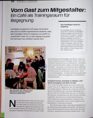 Vorschauseite 1: Vom Gast zum Mitgestalter. Ein Cafe als Trainingsraum für Begegnung