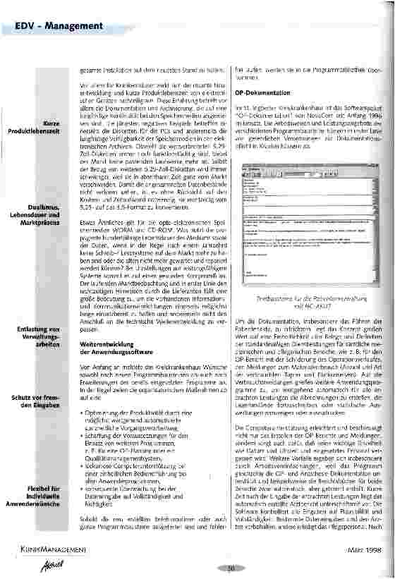 Vorschauseite 2: Automatische Dokumentation und ganzheitliche Vorgangsbearbeitung Auf dem Weg, Teil 3