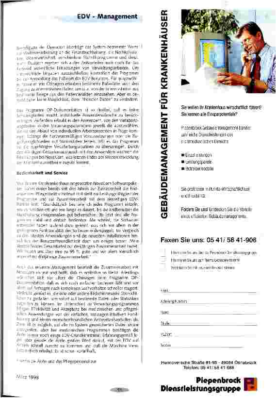 Vorschauseite 3: Automatische Dokumentation und ganzheitliche Vorgangsbearbeitung Auf dem Weg, Teil 3