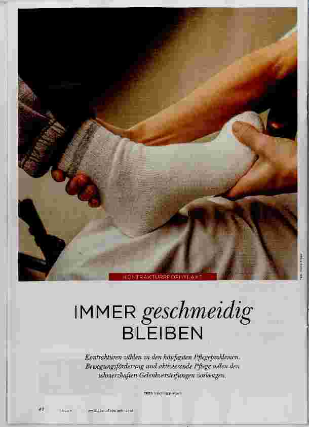 Vorschauseite 1: IMMER geschmeidig BLEIBEN