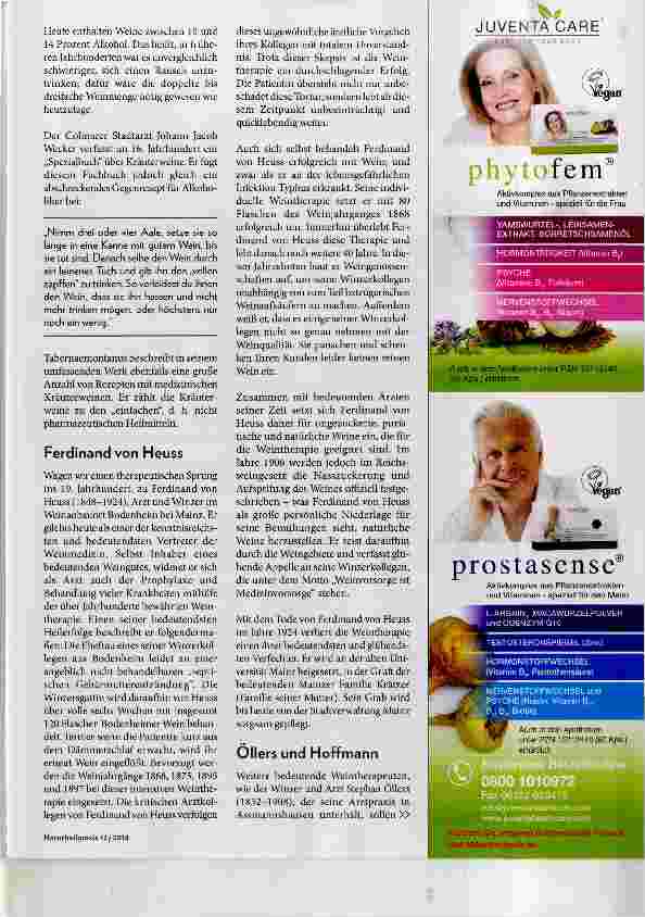 Vorschauseite 3: Weintherapie im Spiegel der Jahrtausende