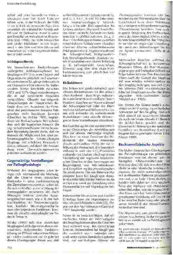 Vorschauseite 2: Der plötzliche Kindstod Rechtsmedizinische Aspekte und Pathophysiologie