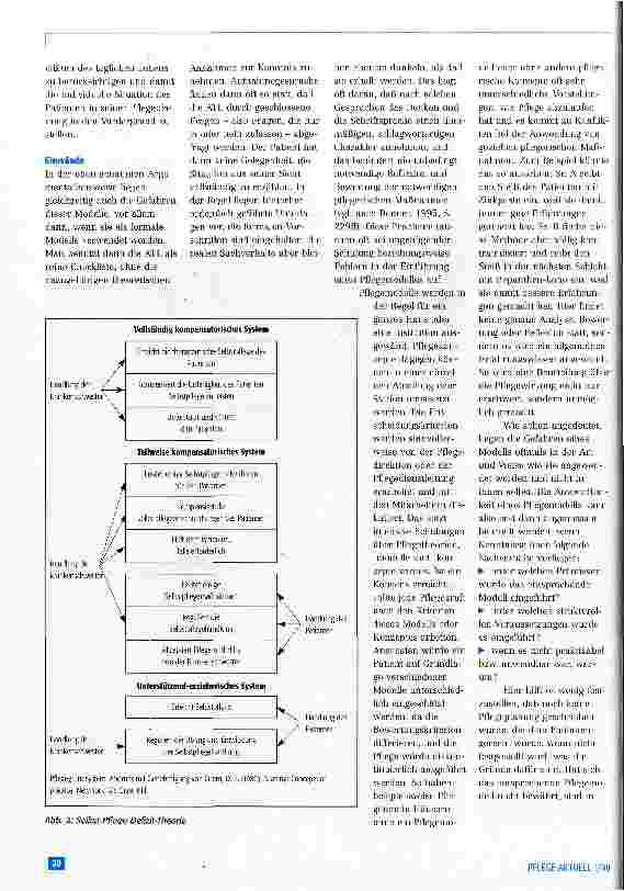 Vorschauseite 4: Können bedürfnisorientierte Handlungsmodelle in die Praxis umgesetzt werden?