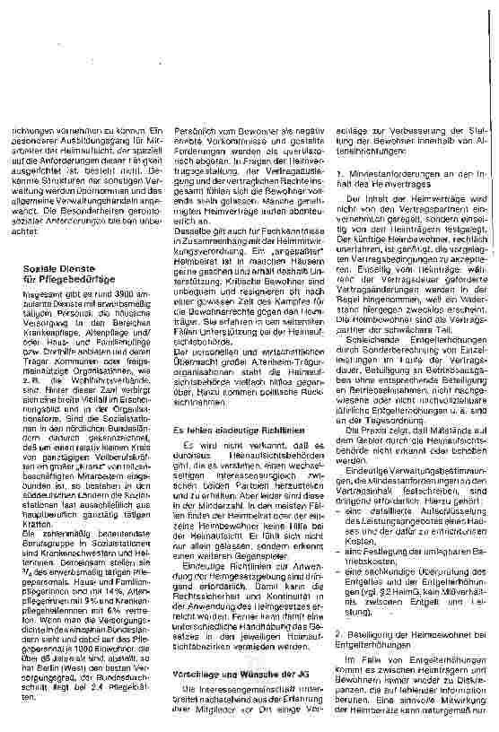 Vorschauseite 2: Was bringt die Novelle zum Heimgesetz?