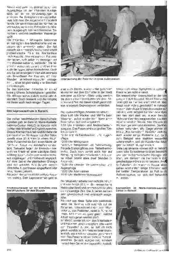 Vorschauseite 4: Eine deutsche Krankenpflegeschülerin in Pakistan
