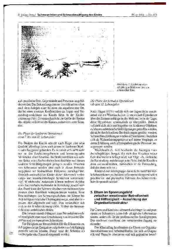 Vorschauseite 4: Schmerzerleben und Schmerzbewälltigung des Kindes in invasiven Diagnostik-, Therapieund Pflegeesituationen