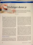 Vorschauseite 1: Wichtiger denn je.