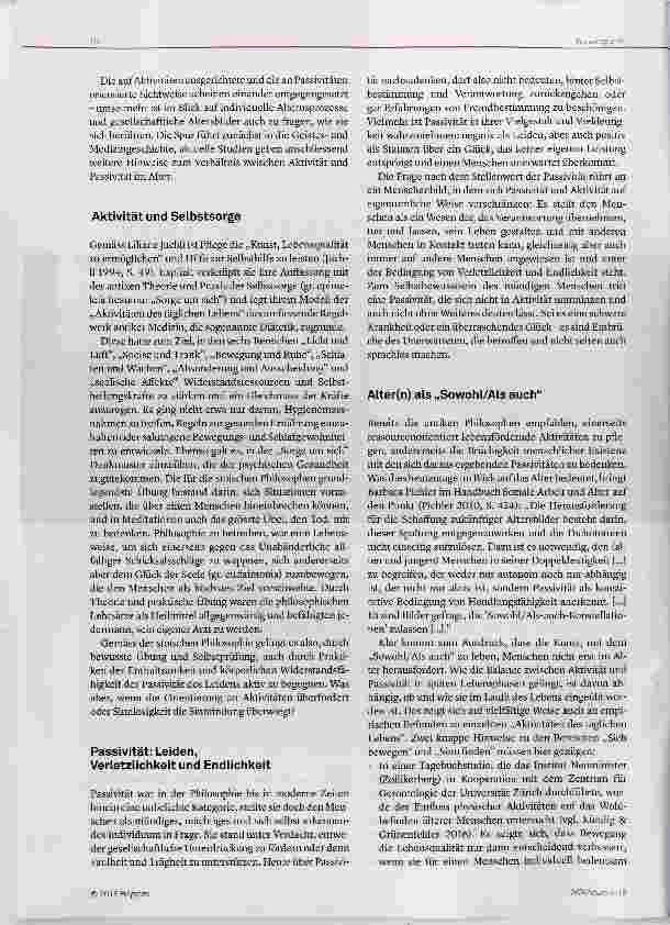 Vorschauseite 2: Aktiv, passiv, kreativ