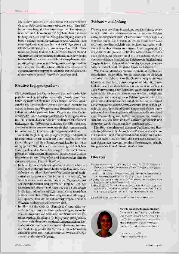 Vorschauseite 3: Aktiv, passiv, kreativ