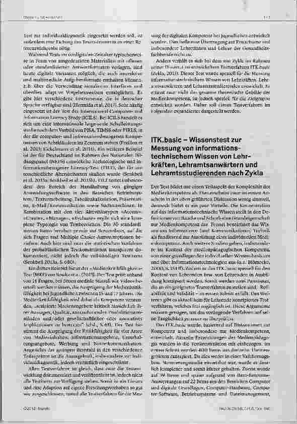 Vorschauseite 5: Digitale Kompetenz unter Lehrenden Eine Annäherung an eine schwierige Definition und die Messung der Medienkompetenz
