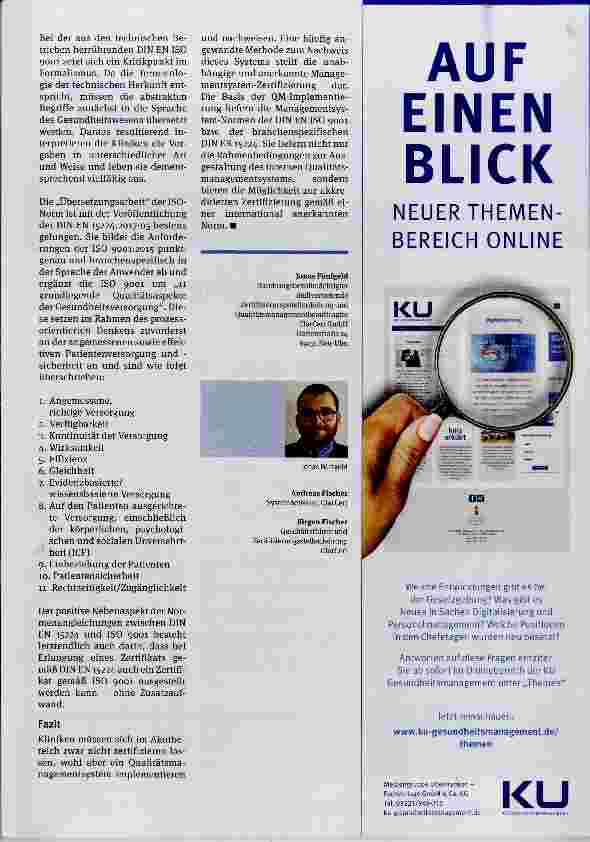 Vorschauseite 4: Neuer Schwung mit neuer Norm