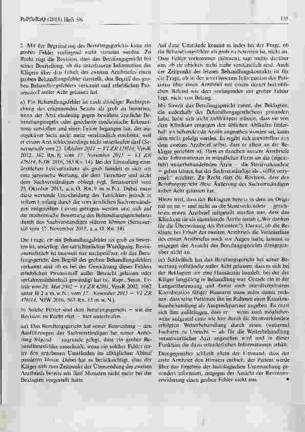 Vorschauseite 5: Hausarzt muss bedrohliche Befunde unabhängig von Praxisbesuch desPatienten weitergeben