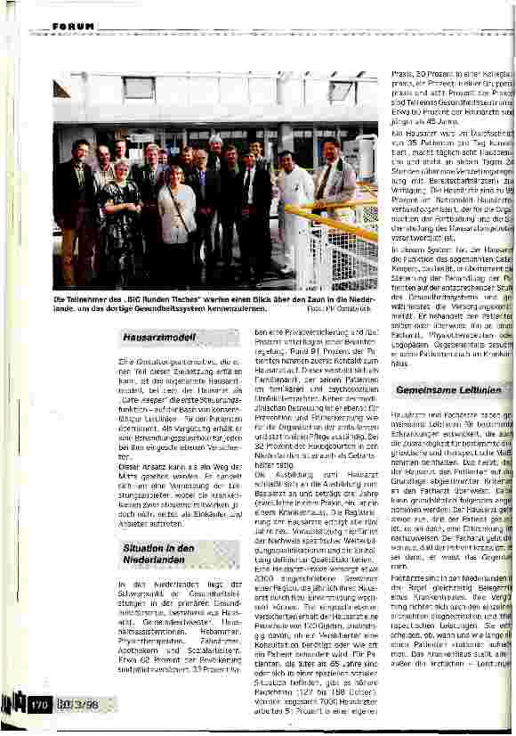 Vorschauseite 3: Welche Position hat das Krankenhaus in Managed Care-Strukturen? Ein Blick in die Niederlande