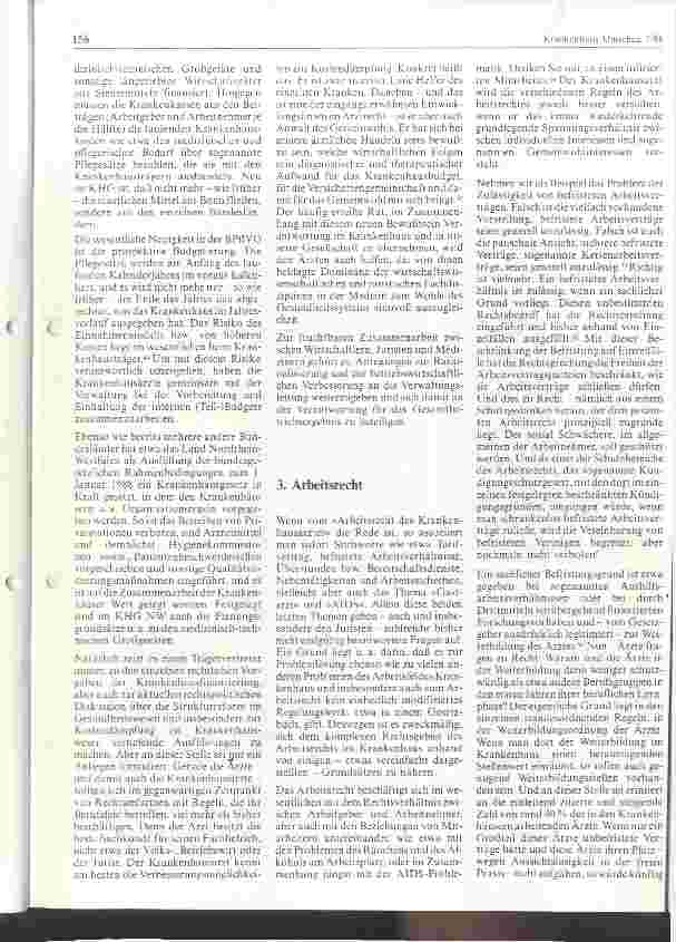Vorschauseite 2: Krankenhausarzt und Recht