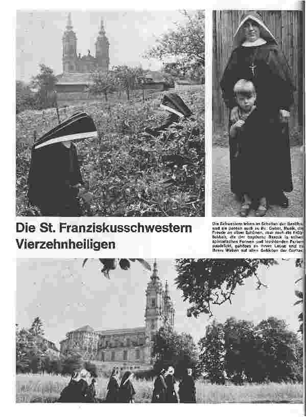 Vorschauseite 1: Die St. Franziskusschwestern Vierzehnheiligen