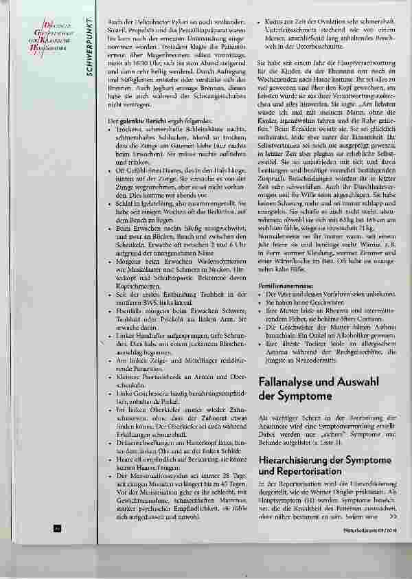 Vorschauseite 2: Refluxösophagitis, persistierende hämorrhagische Gastritis