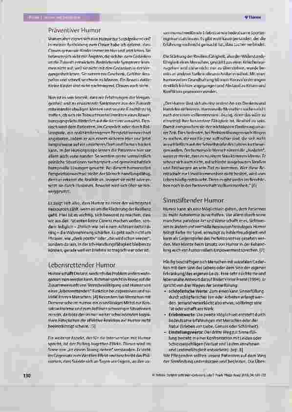 Vorschauseite 2: Darüber lacht man doch nicht, oder?