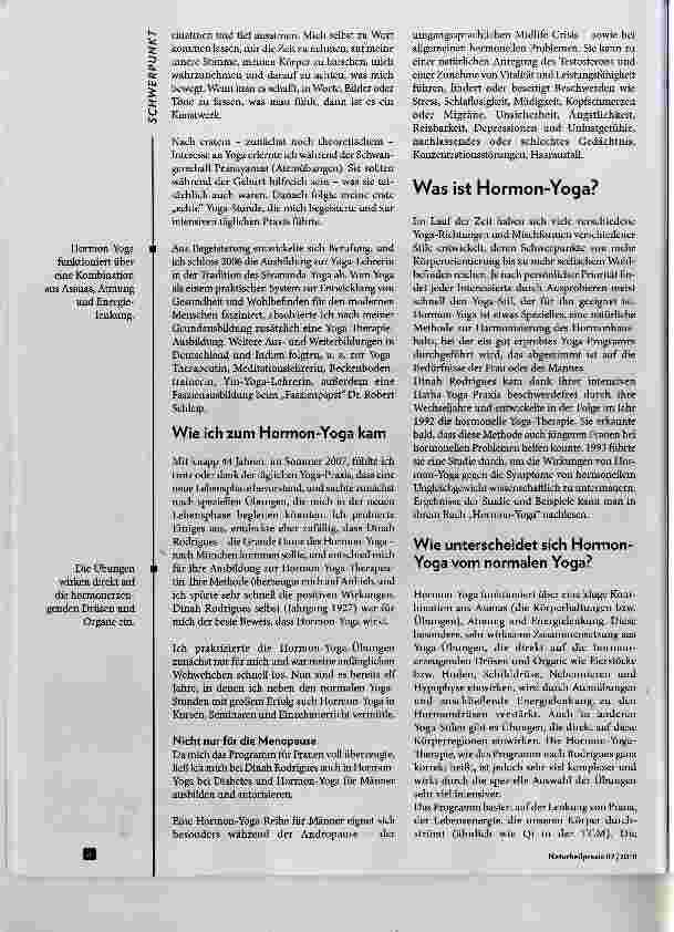Vorschauseite 2: Natürlich in Balance mit Hormon-Yoga