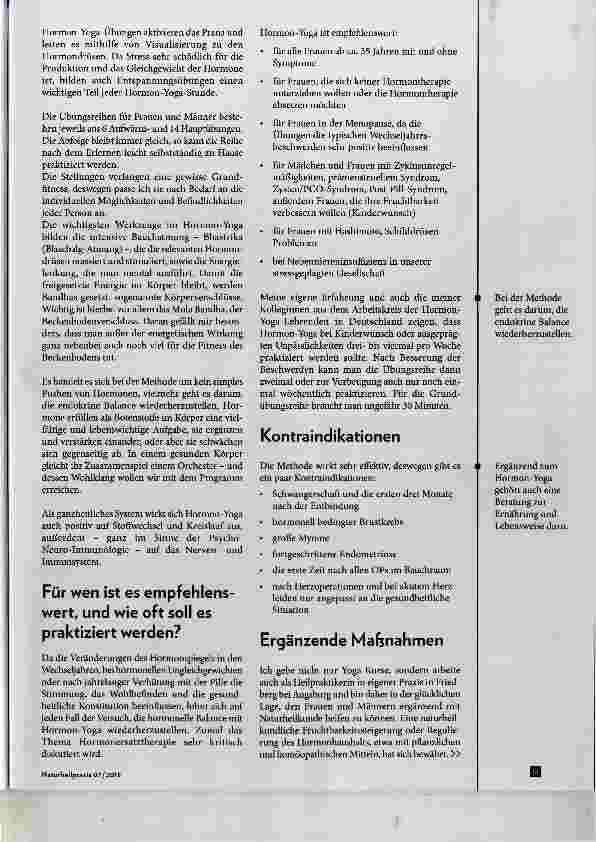 Vorschauseite 3: Natürlich in Balance mit Hormon-Yoga