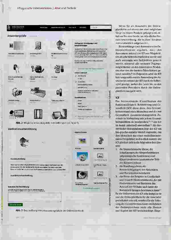 Vorschauseite 3: Beratung zu technischen Assistenzsystemen die Onlineplattform „Wegweiser Alter und Technik“