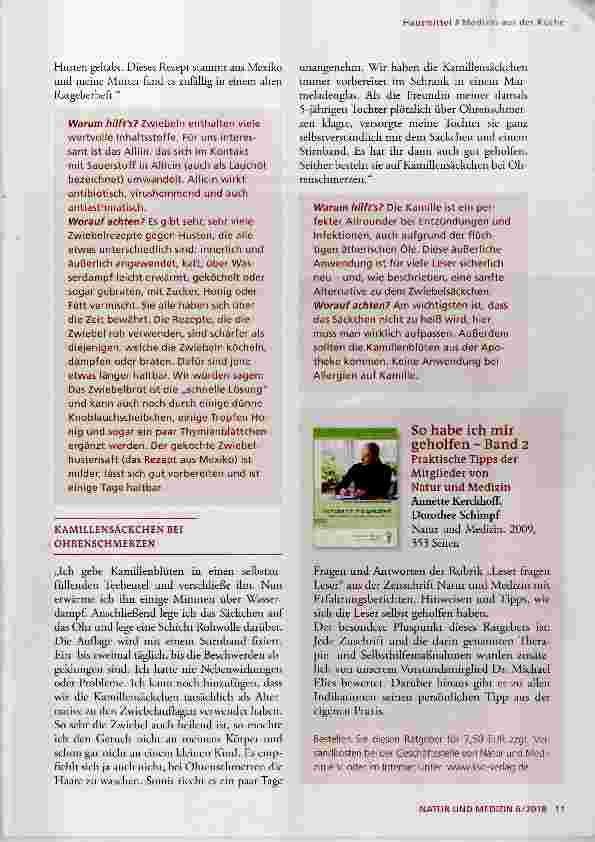 Vorschauseite 3: Medizin aus der Küche - Teil 2