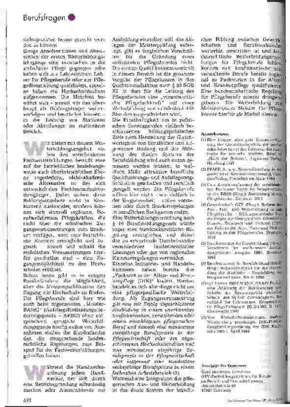 Vorschauseite 4: Weiterbildung zur Meisterin/zum Meister der Pflege