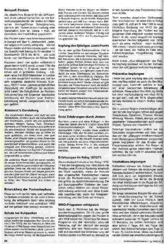 Vorschauseite 3: Impfen nützt - Impfen schützt