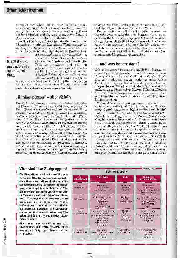 Vorschauseite 2: Zwischen Herz und Kommerz Öffentlichkeitsarbeit als Mittel der Kommunikation