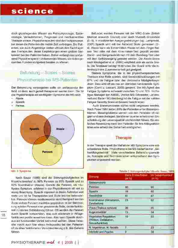 Vorschauseite 2: Evidenzbasierte Rehabilitation am Beispiel Multiple Sklerose