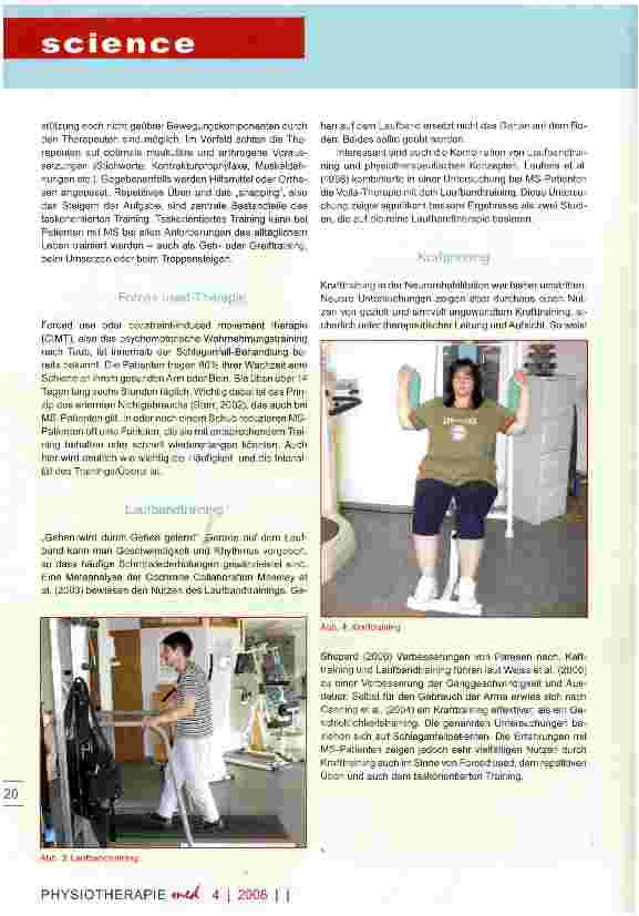 Vorschauseite 4: Evidenzbasierte Rehabilitation am Beispiel Multiple Sklerose