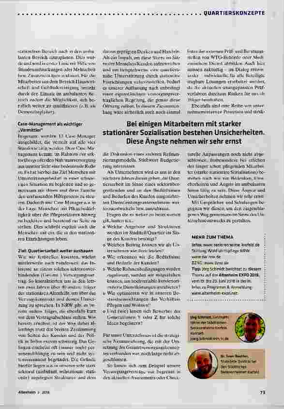 Vorschauseite 4: Sektorenübergreifender Gesamtversorgungsvertrag