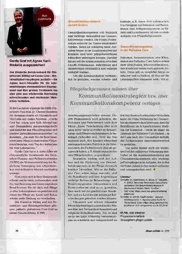 Vorschauseite 3: Verständlich kommunizieren - Gesundheitskompetenz stärken