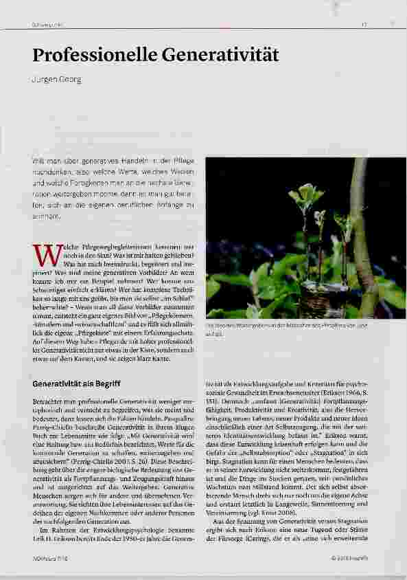 Vorschauseite 1: Professionelle Generativität