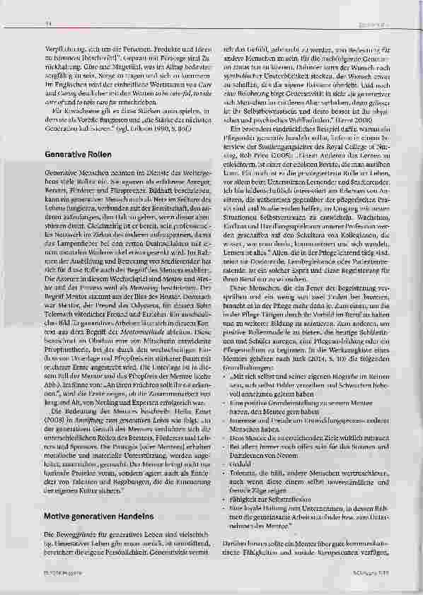 Vorschauseite 2: Professionelle Generativität