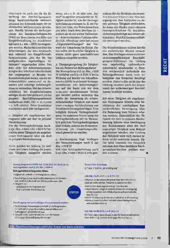Vorschauseite 2: Risiko Honorararzt