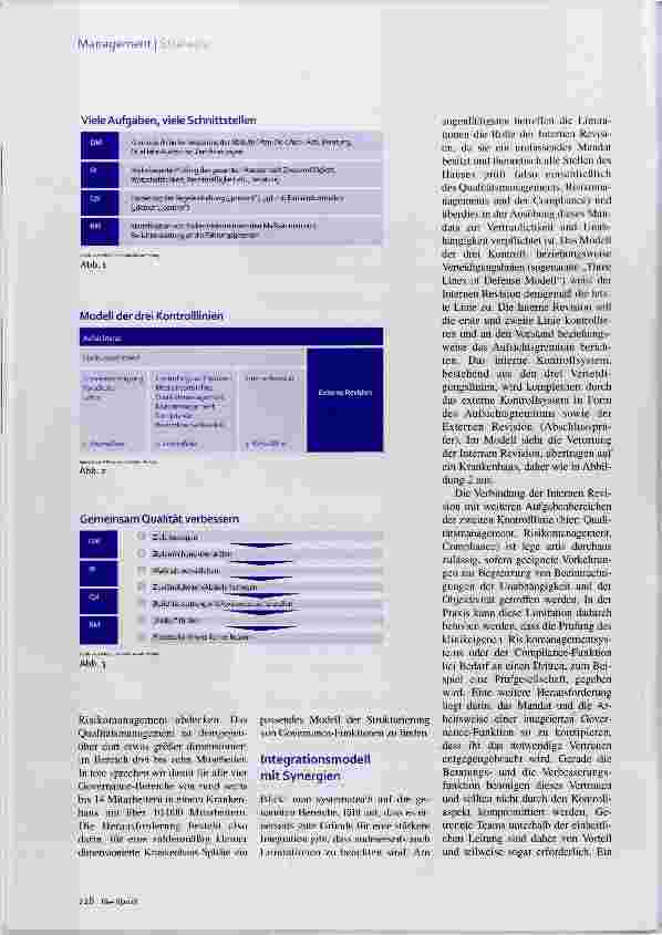 Vorschauseite 3: Integrierte Governance-Strukturen Gemeinsam besser