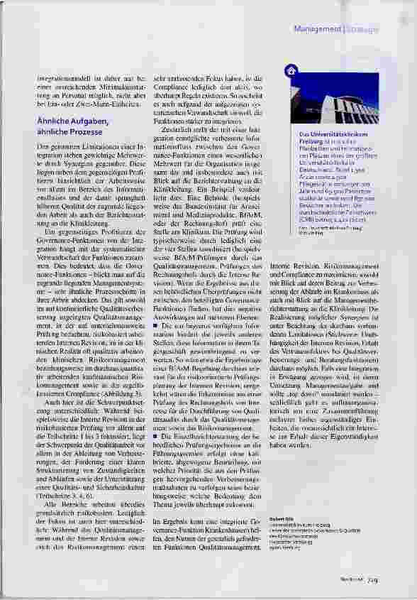 Vorschauseite 4: Integrierte Governance-Strukturen Gemeinsam besser